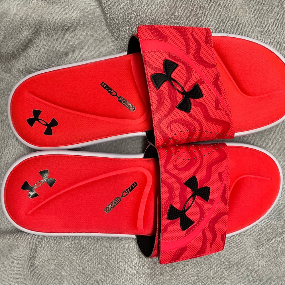 UNDER ARMOUR SLIP ONS 4D-FOAM